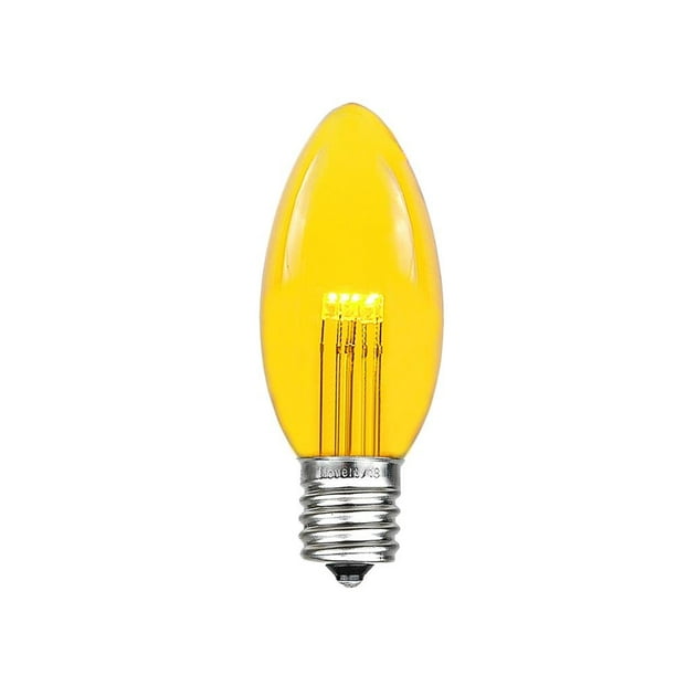 7 Watt Green E17/C9 Base Novelty Lights 25 Pack C9 Ceramic Outdoor String Light Christmas Replacement Bulbs 7 Watt Green E17/C9 Base Novelty Lights 25 Pack C9 Ceramic Outdoor String Light Christmas Replacement Bulbs